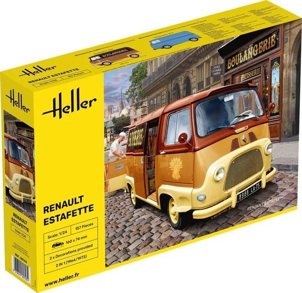 HEL80743 - RENAULT Estafette para montar y pintar - 1