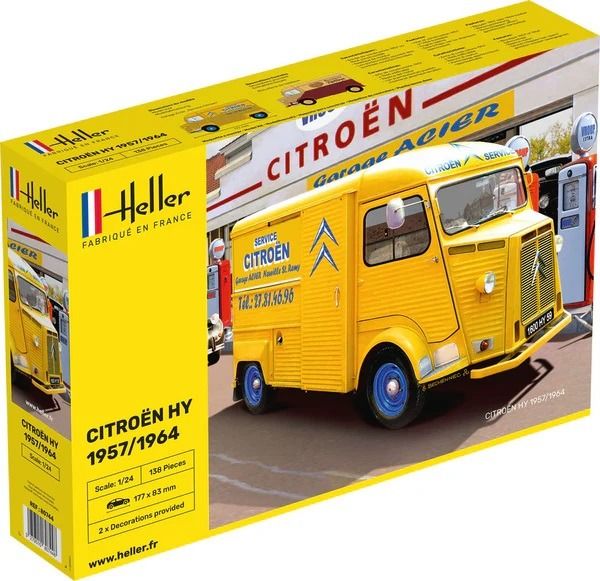 HEL80744 - CITROEN HY 1957-1964 para montar y pintar - 1