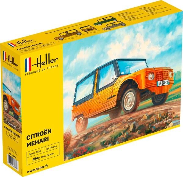 HEL80760 - CITROEN Méhari para montar y pintar - 1