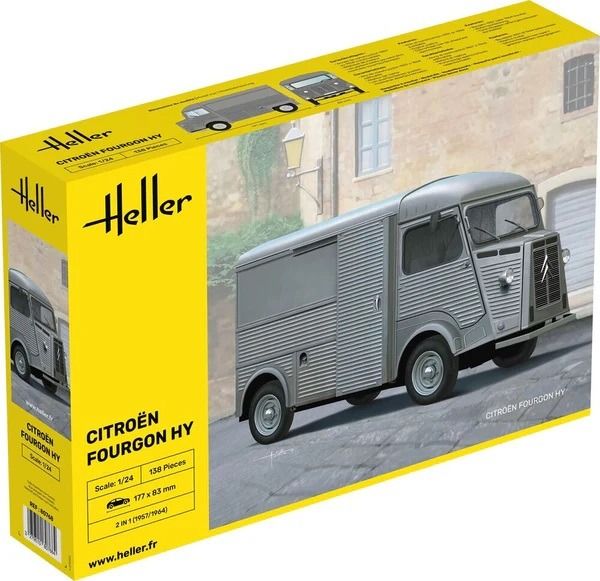 HEL80768 - Furgoneta CITROEN HY para montar y pintar - 1