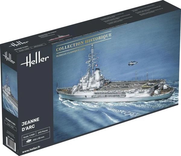 HEL81034 - Portaaviones Jeanne D'arc para ensamblar y pintar - 1