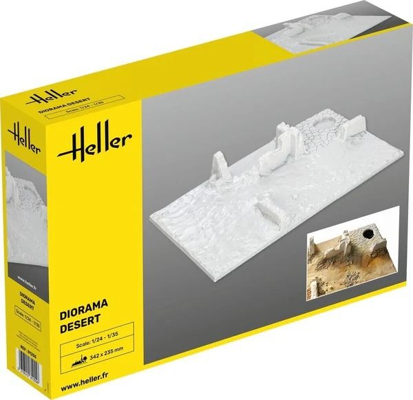 HEL81255 - Base de diorama del desierto para pintar - 1