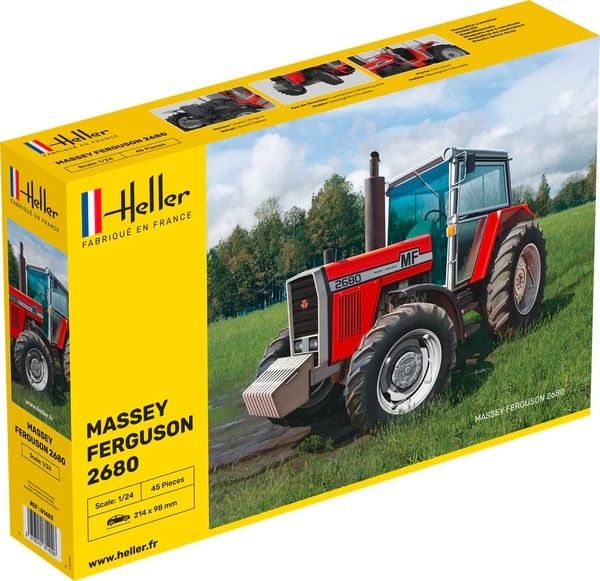 HEL81402 - MASSEY FERGUSON 2680 para montar y pintar - 1