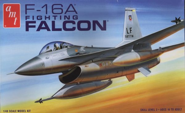 AMT820/12 - Avión FALCON F-16A Fighting para montar y pintar - 1