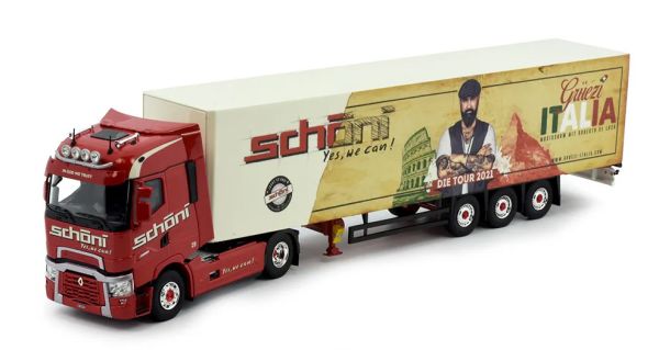 TEK82331 - Renault T Highline 4x2 con semirremolque frigorífico de 3 ejes (SCHONI) - 1