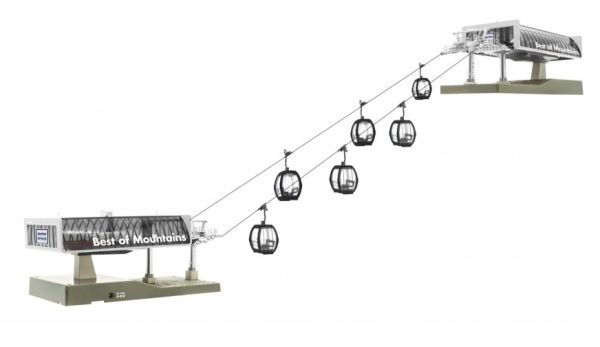 JC82491 - Telesilla con 6 góndolas OMEGA V10 Fling Mozart - D-LINE - 1