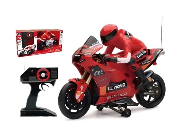 NEW83005 - DUCATI Desmosedici n.° 63 Moto GP F.BAGNAIA Lanzacohetes European Rocket 5 a radiocontrol - 1