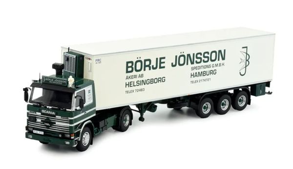 TEK83177 - Scania 142 4x2 con semirremolque frigorífico de 3 ejes (BORJE JONSSEN) - 1