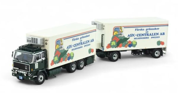 TEK83198 - Camión frigorífico VOLVO F89 6x2 con remolque BÖRJE JÖNSSON de 1+1 ejes - 1