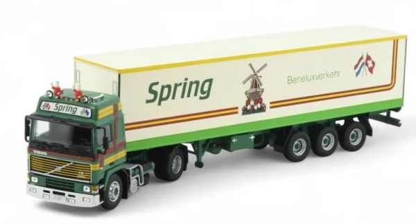 TEK85520 - VOLVO F16 Globetrotter 4x2 con remolque SPRING de 3 ejes - 1
