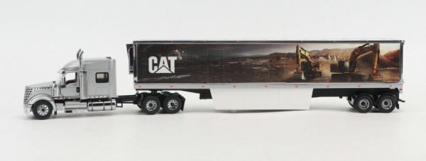 DCM85769 - INTERNATIONAL Lonestar 6x4 con cabina dormitorio y remolque Caterpillar de 2 ejes - 1