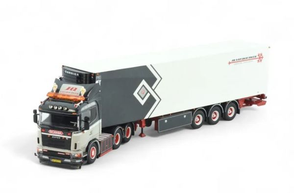 TEK86348 - SCANIA Serie 4 6x2 mit 3-achsigem Kühlauflieger JQ VAN DER MEER - 1