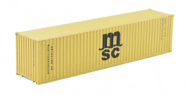 TEK86999 - Contenedor MSC de 40 pies - 1