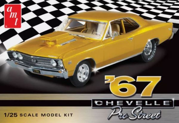 AMT876M/12 - CHEVROLET Chevelle Pro Street 1967 para montar y pintar - 1