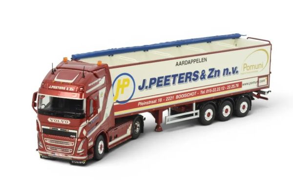 TEK88714 - VOLVO FH05 Globetrotter XL 4x2 con semirremolque de 3 ejes J.PEETERS - 1