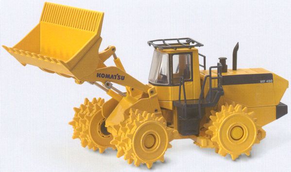 CON2437 - Compactador de ovejas KOMATSU WF 450-3 - 1