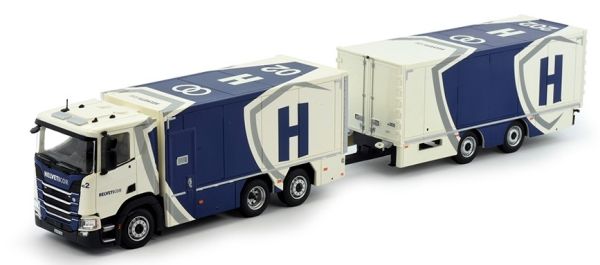 TEK80913 - SCANIA Próxima generación 6x2 rígido con remolque 2 Ejes NH PLANZER - 1