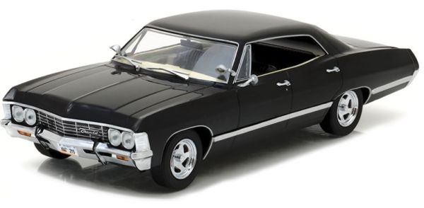 GREEN84035 - CHEVROLET Impala Sport sedán 1967 negro - 1