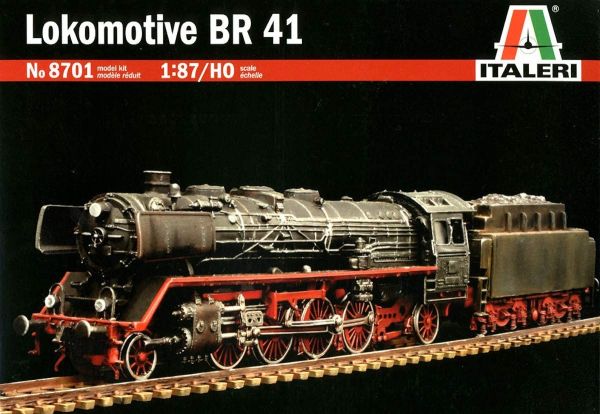 ITA8701 - Locomotora BR41 para montar y pintar - 1