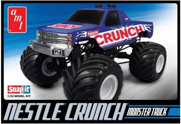 AMT911L/12 - Monster Truck - CHEVROLET Chevy - CRUNCH para montar y pintar - 1