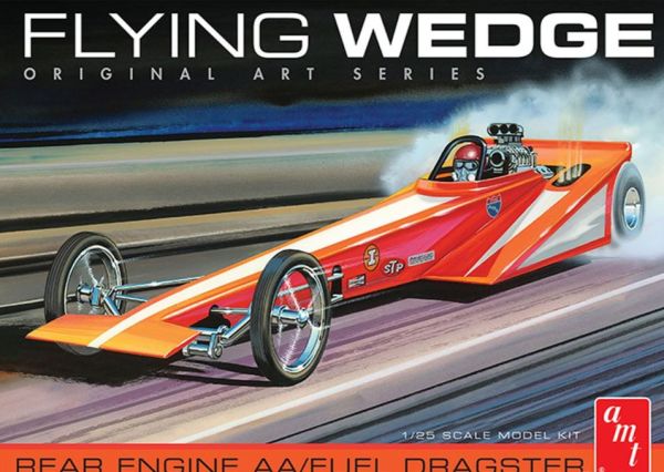 AMT927/12 - Flying Wedge Dragster para montar y pintar - 1
