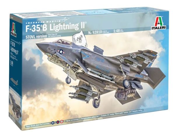 ITA92810 - Avión de combate F-35B Lightning II para ensamblar y pintar - 1