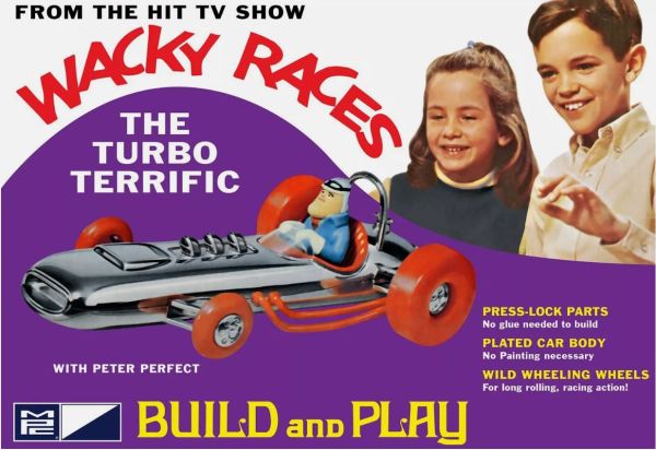 MPC937/12 - Wacky Races - The Turbo Terrific para montar y pintar - 1