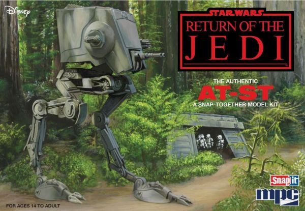 MPC966/12 - AT-ST Walker - El retorno del JEDI - STAR WARS para montar - 1