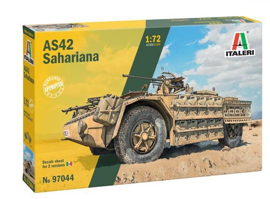 ITA97044 - Vehículo militar AS 42 Saharienne para ensamblar y pintar - 1