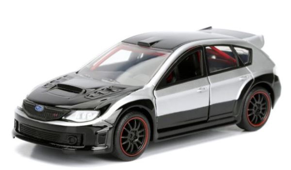 JAD98507 - SUBARU WRX Hatchback Gris y Negro RÁPIDOS Y FURIOOS - 1