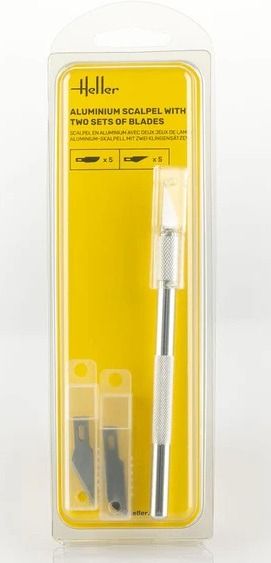 HEL99009 - Bisturí de aluminio con hoja de punta fina - 1