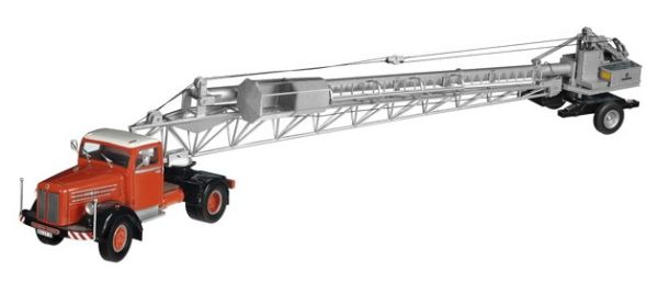 NZG664 - SCANIA L60 4x2 con grúa LIEBHERR Form 6 - 1