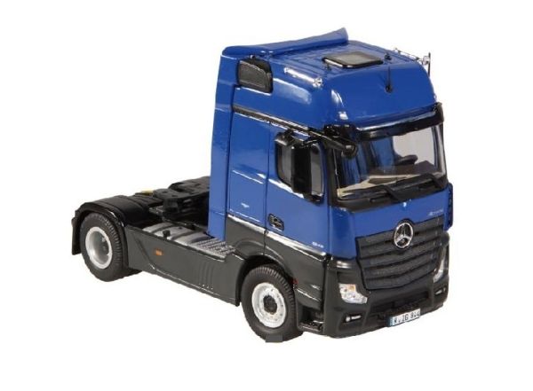 NZG844/06 - MERCEDES-BENZ Actros MP 04 Big Space 4x2 Azul - 1
