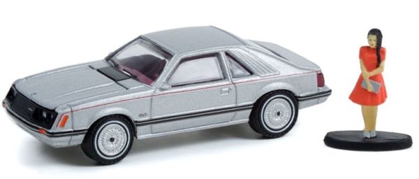 GREEN97120-B - FORD Mustang coupe GHIA con mujer vestida LA TIENDA DE HOBBY serie 12 en blister - 1