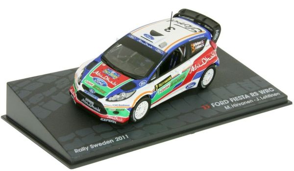 AKI0085 - FORD Fiesta RS WRC #3 Rally Suecia 2011 M.Hirvonen / J.Lehtinen - 1