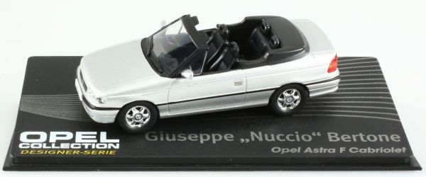 AKI0196 - OPEL Astra F descapotable gris Giuseppe Nuccio Bertone - 1
