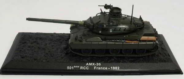 AKI0249 - Carro de combate AMX-30 501º RCC Francia 1982 - 1