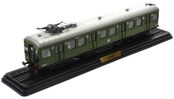 ATL2434004 - Automotor Tipo Z-23237 SNCF n°308 techo gris verde primera y segunda clase de la línea Sceaux de la serie Les Vehículos autopropulsados de la máquina no funcional de French Networks - 1