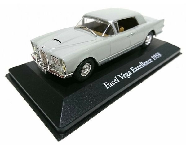 ATL2891003 - FACEL VEGA Excellence 1958 gris sedán 4 puertas serie My Mythical Cars - 1