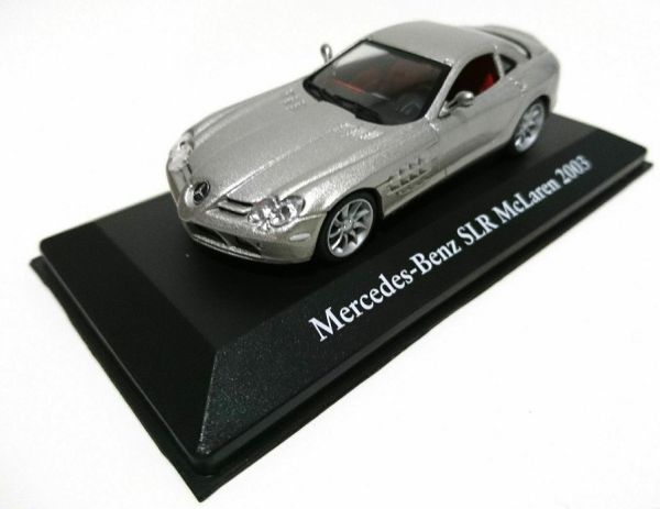 ATL2891022 - MERCEDES BENZ SLR McLaren 2003 gris metalizado Serie My Mythic Cars - 1