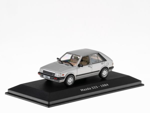 ABADD152A - MAZDA 323 de 1984 gris - 1