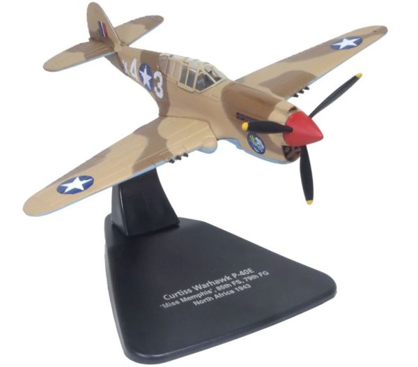 OXFAC127 - Avión militar CURTISS P40-F WARHAWK X43 - MISS MEMPHIS - Norte de África - 1
