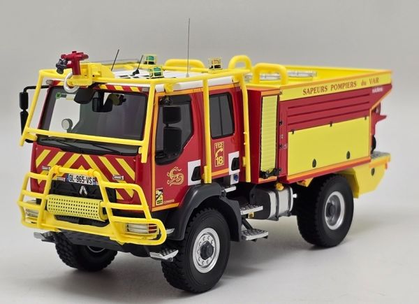 ALERTE0189 - RENAULT D14 4x4 SIDES CCFM del Cuerpo de Bomberos de Var (83) – Edición limitada a 300 unidades. - 1