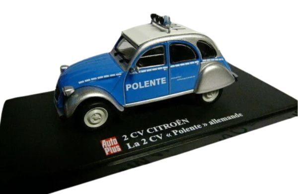 MAGAP2CVPOLENTE - CITROEN 2CV Polente Allemande Bleu et blanche - 1
