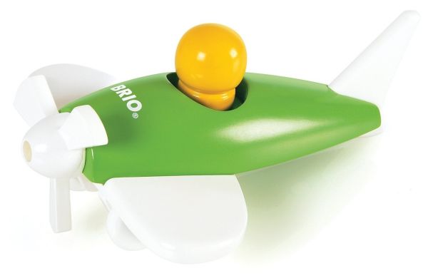 BRIO30205V - Planeador de madera verde - 1