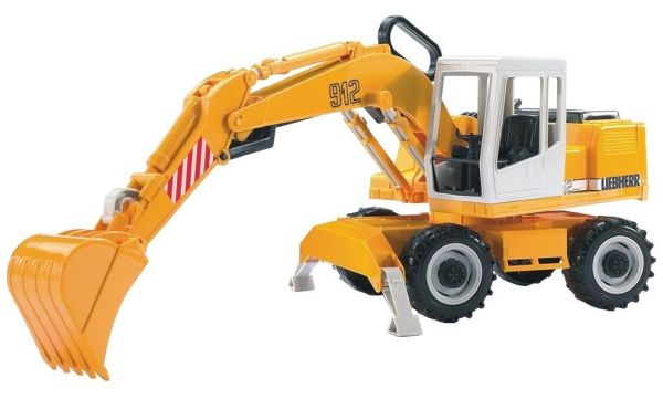 BRU2426 - Excavadora de ruedas LIEBHERR Escala: 1/16 - 1