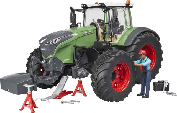 BRU4041 - FENDT 1050 Vario con carácter y herramientas de taller Ech:1/16 - 1