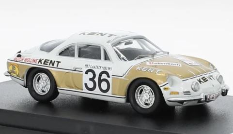 TRORRBE40 - RENAULT-ALPINE A110 #36 Rally de Ypres 1972 Freddy VANDECAVEYE / Willy PLAS - 1