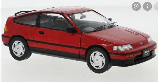 WBXWB124074 - HONDA CR-X 1987 Rojo - 1
