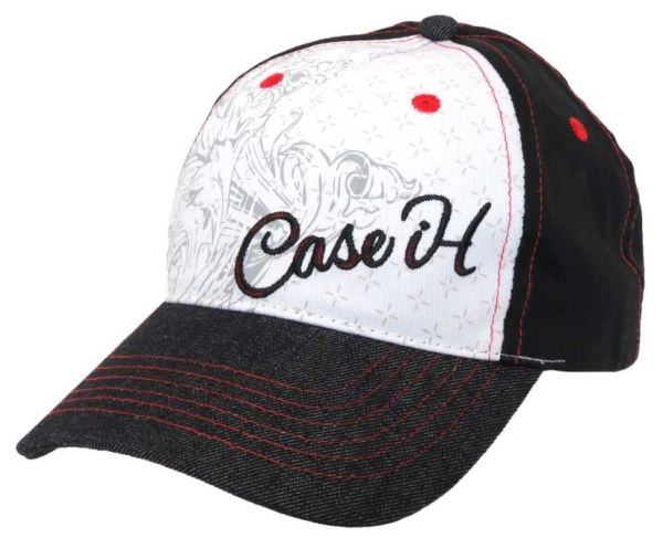 CAS253849 - Gorra CASE IH para mujer Blanco y negro - 1